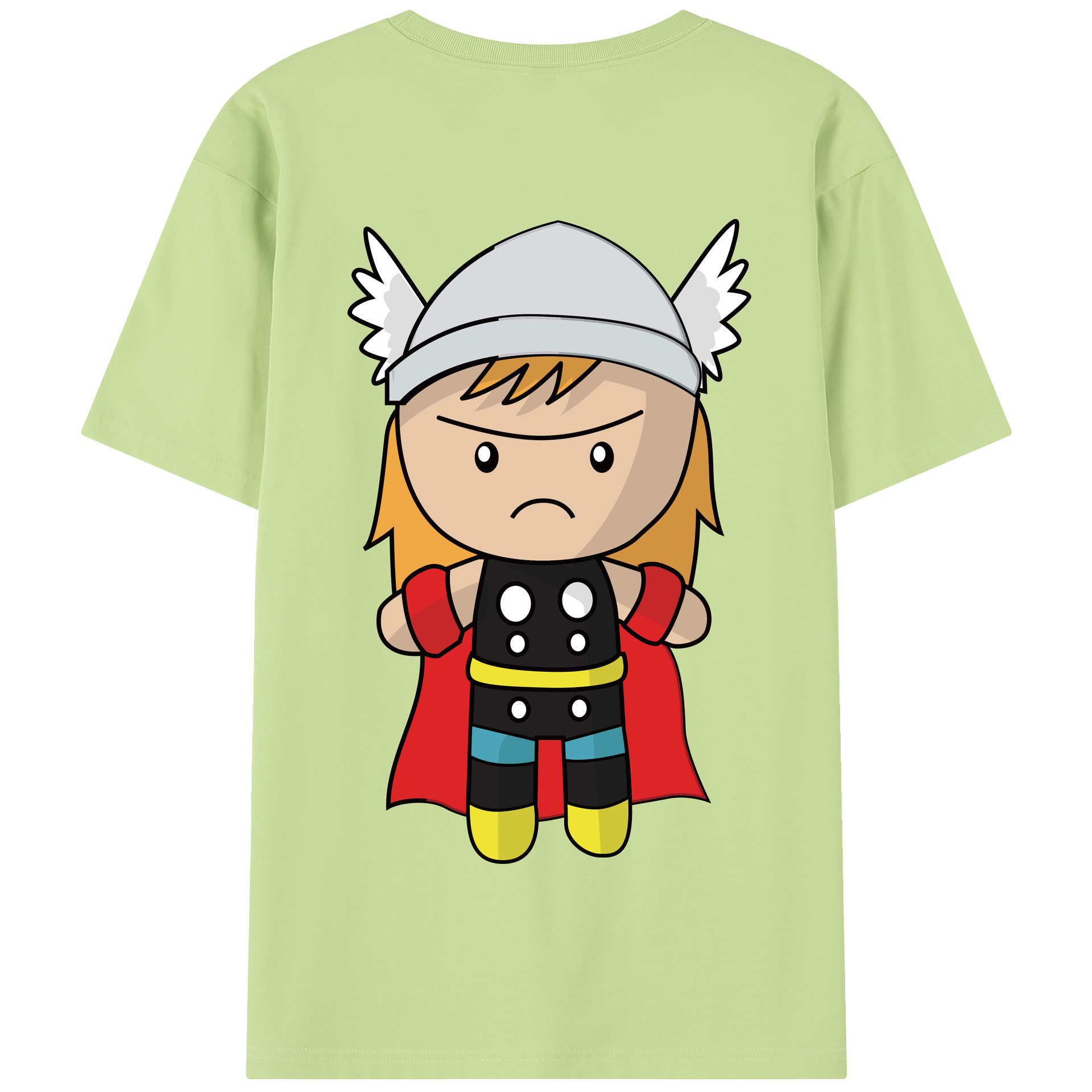 （画像用） アベンジャーズ The Avengers 綿100％半袖Tシャツ（背面プリント）